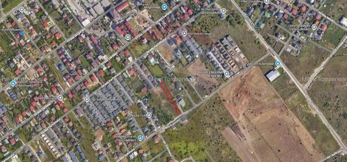 Teren intravilan 2944 mp Rubinului/Bragadiru - 2