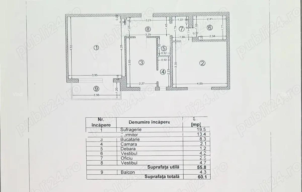 Parcul Circului - zona excelenta, renovat complet, constructie 1992 - 8