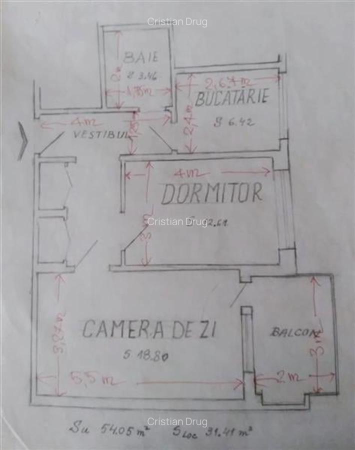 Apartament 2 camere Dristor - 13