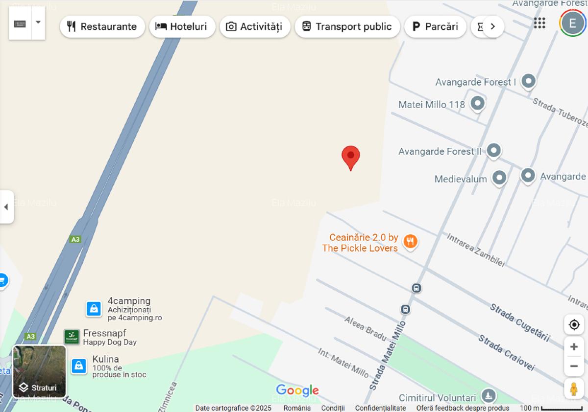 Proprietar, Vand teren Pipera Voluntari, zona Matei Millo. - 5