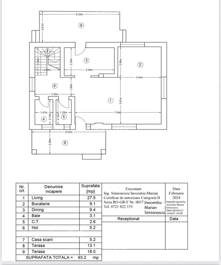 Tunari  Vanzare  Casa Noua!  Finisata Utilata  P+1E (4camere) - 11