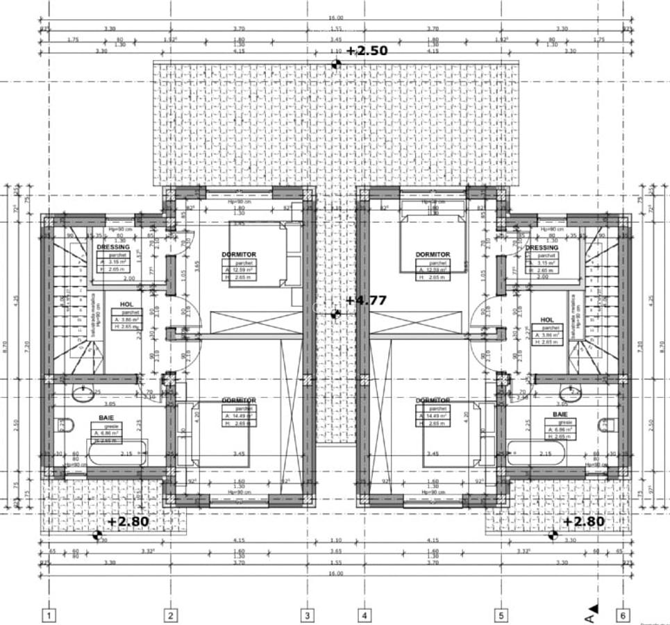 Casă separata Prin camera tehnică - 3