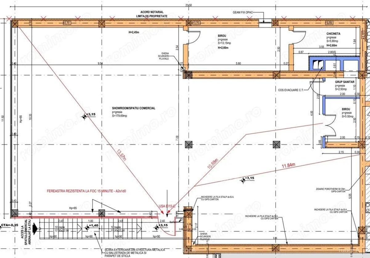 Spatiu Comercial/Showroom - zona BMW/METRO/E60 - 220 mp - 6