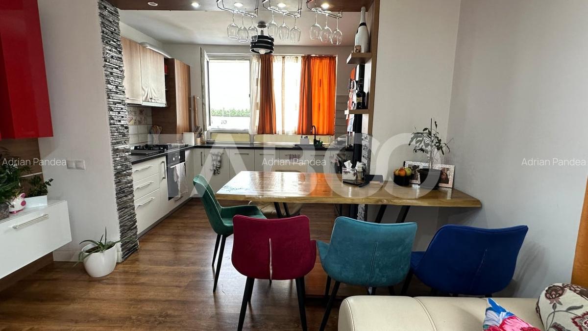 Apartament decomandat 3 camere mobilat utilat zona Arhitectilor Sibiu - 1