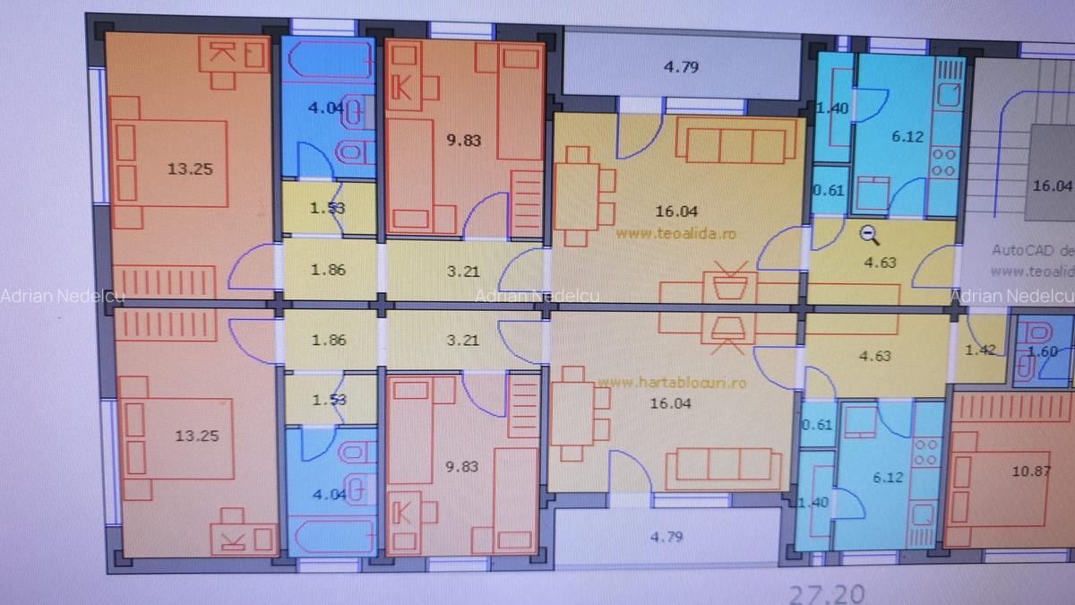 Brancoveanu - Scoala 108 - Apartament 3 camere - 1