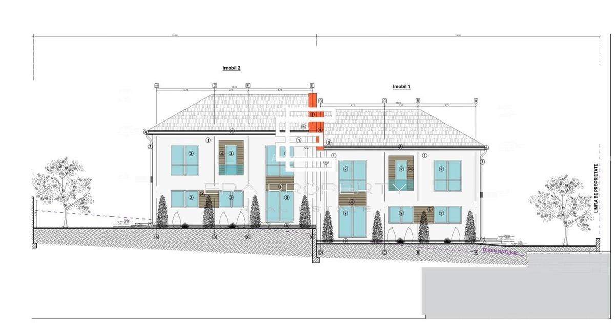 Duplex 4 Camere teren 300 mp  -Locație Centrală, Sura Mică - 7