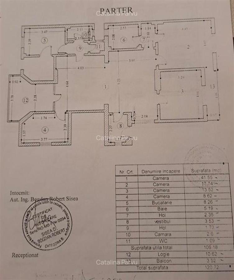 Apartament cu 4 camere circular în Cotroceni - 23