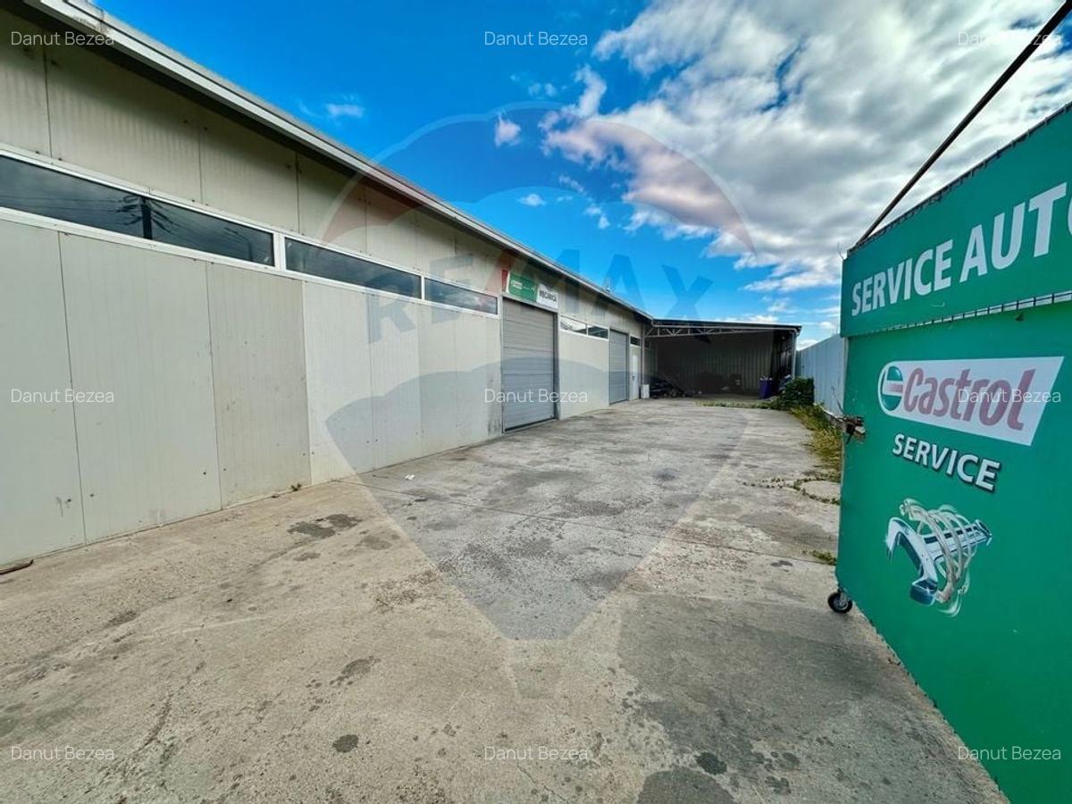 Spatiu comercial 250mp service auto - 3