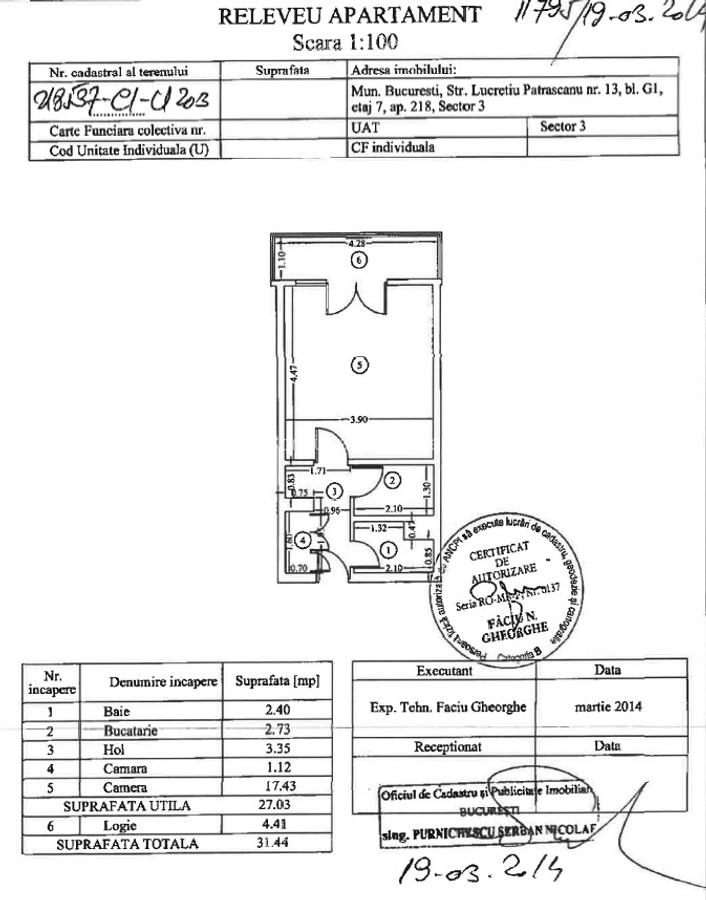 Apartament 1 camera - 3