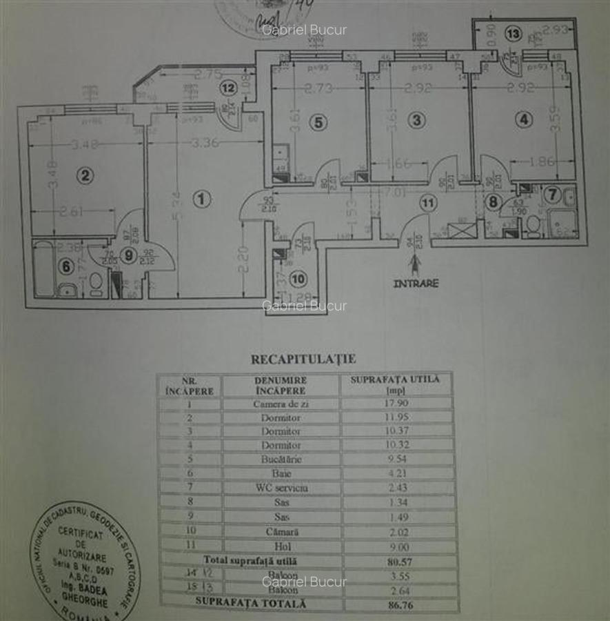 Apartament cu 4 camere semidecomandat, mobilat în Olteniței - 5