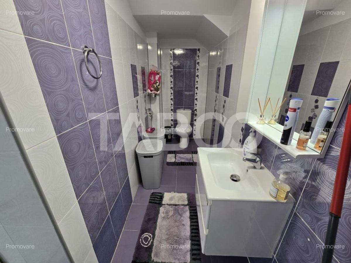 Apartament decomandat 66 utili 3 camere pivnita Turnisor Sibiu - 8