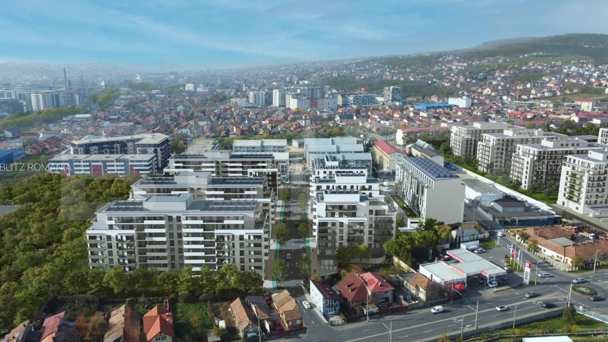 Apartament cu o camera, 37 mp, Ansamblu Rezidential, zona RIVUS - 13