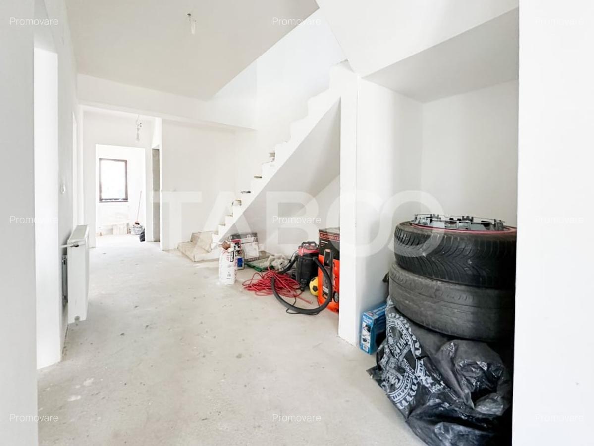 Casa de tip Duplex 5 camere 143 mpu semifinisata intabulata - 13