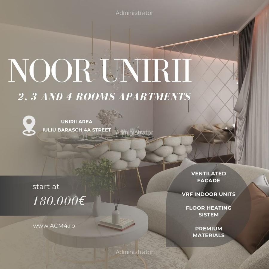 Apartament cu 3 camere decomandat în Unirii - 1