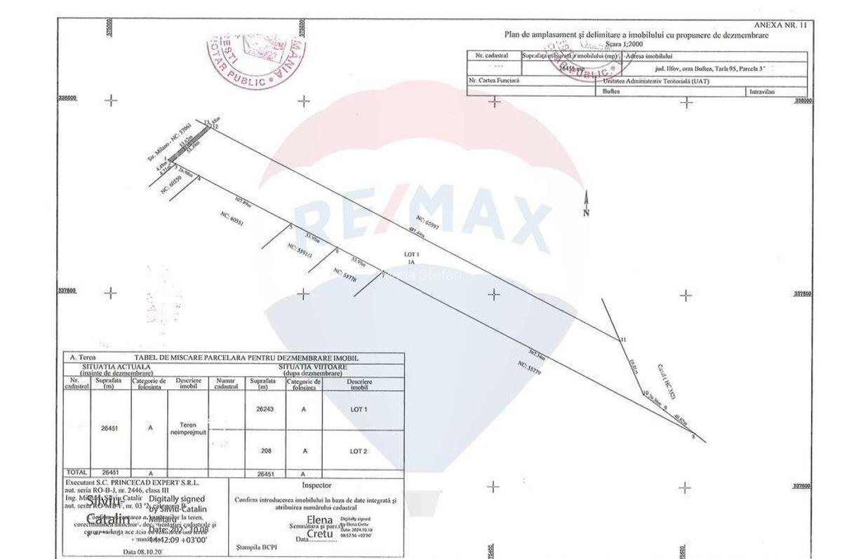 VANZARE Teren intravilan industrial BUFTEA/Strada Milano/... - 6