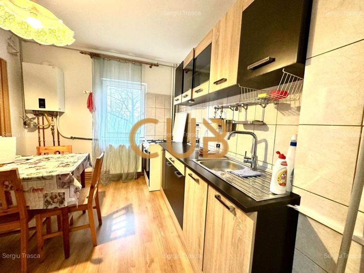 Ap3cam - 2dormitoare,living,2 bai | centrala,AC,et3/4 | Calea Aradului - 5