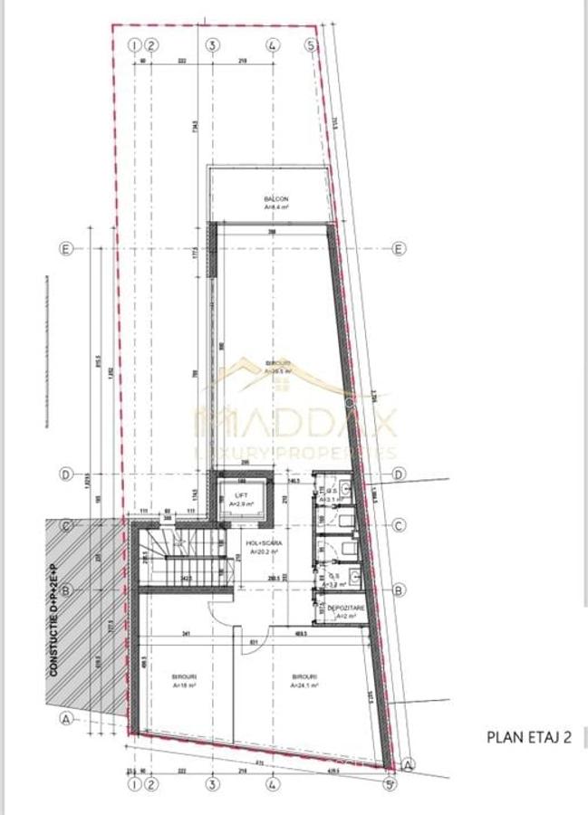 Spatiu birouri***2 etaje//300 mp//Imobil NOU**Central - 11