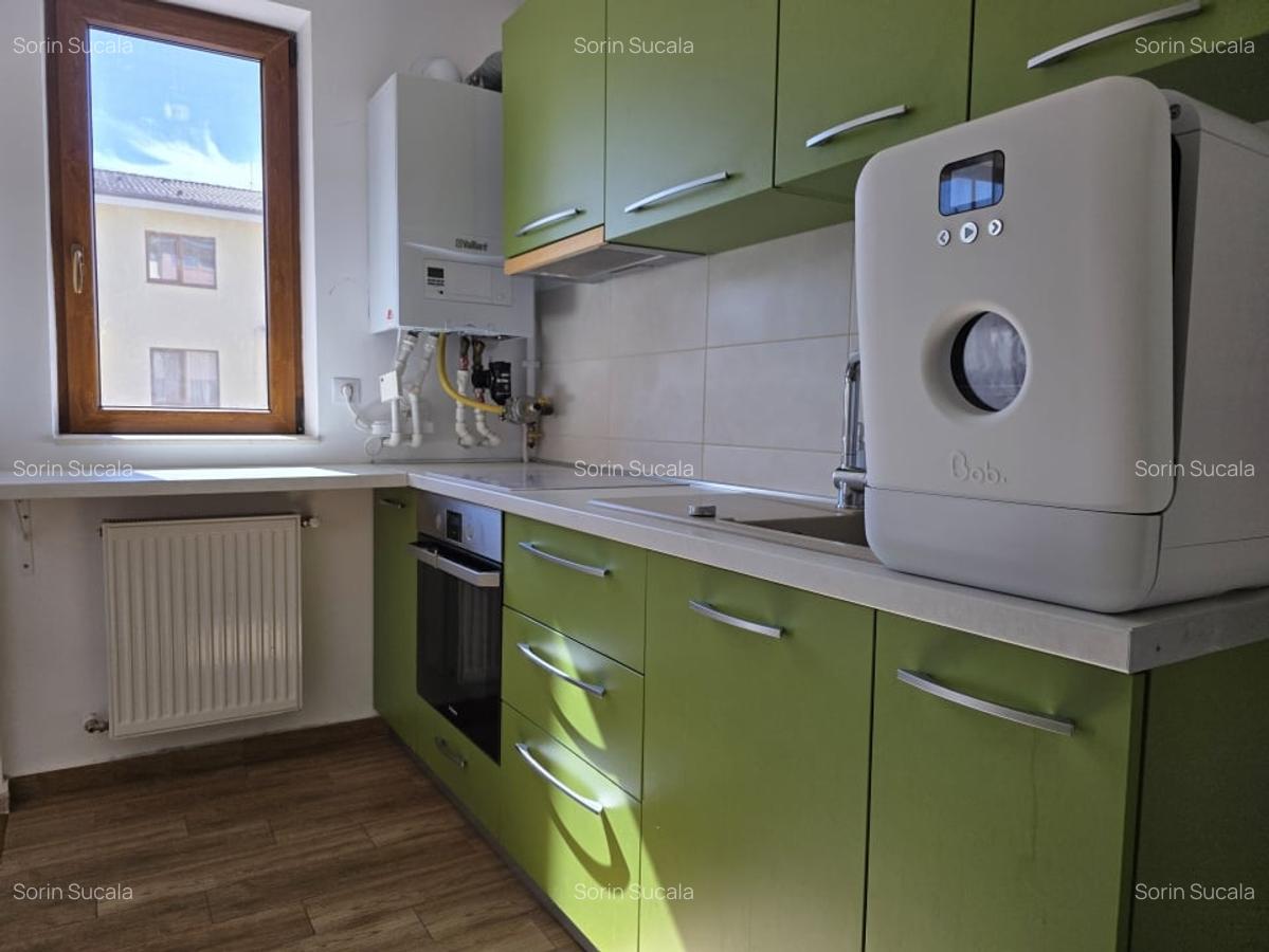 Apartament cu 2 camere semidecomandat, mobilat în Baciu - 15