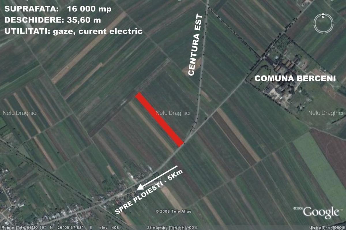 Teren Construcții extravilan de 16000 mp, în Exterior Est - 1