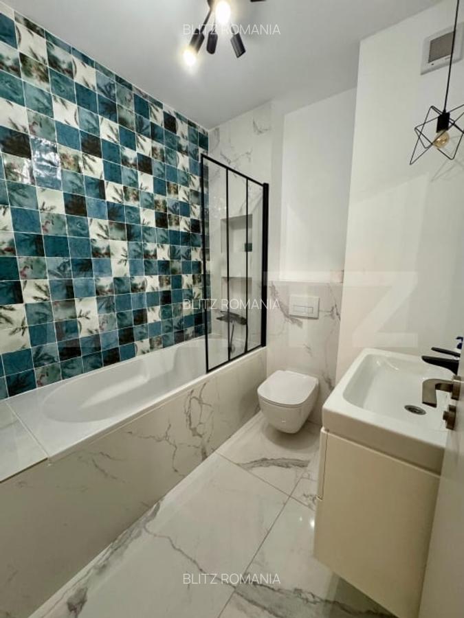 Apartament 3 camere, 80 mp, mobilat modern, parcare, terasa, Scala Center - 5