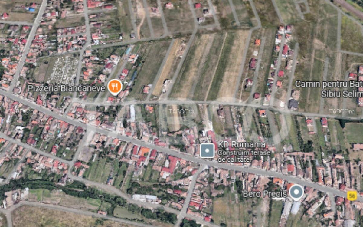 Teren intravilan de vanzare 456 mp puz aprobat in Selimbar - 1