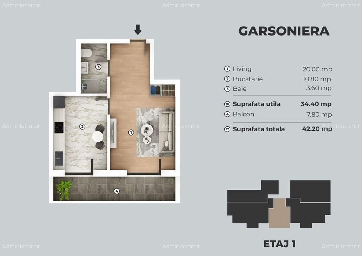 Apartament modern cu finisaje noi - zona Sos. Giurgiului, Sector 4, Comision 0 - 4