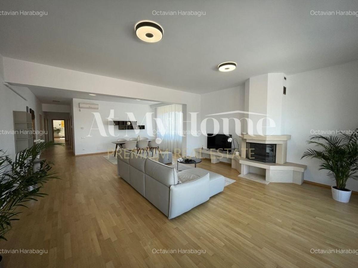 Penthouse superb, spatios cu 5 camere, mobilat partial, 3 parcari, terasa 157mp - 8