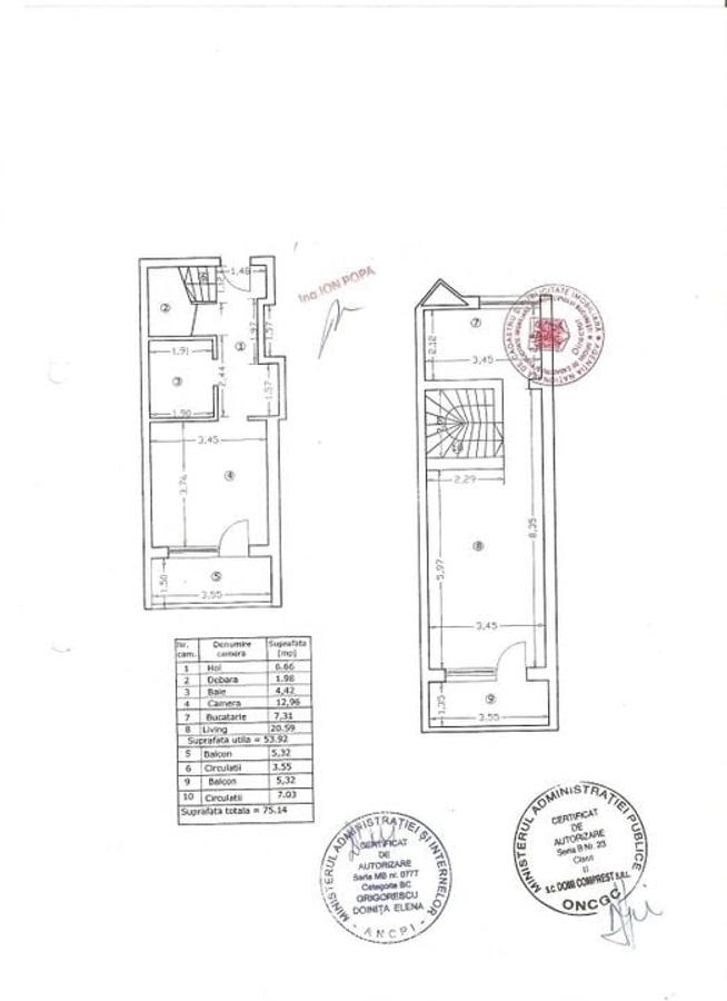 Mosilor, duplex, bloc nou de 3 etaje - 14