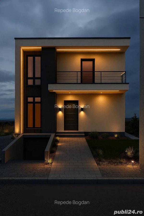 Casa individuala moderna D+P+1 cu garaj la demisol - 5