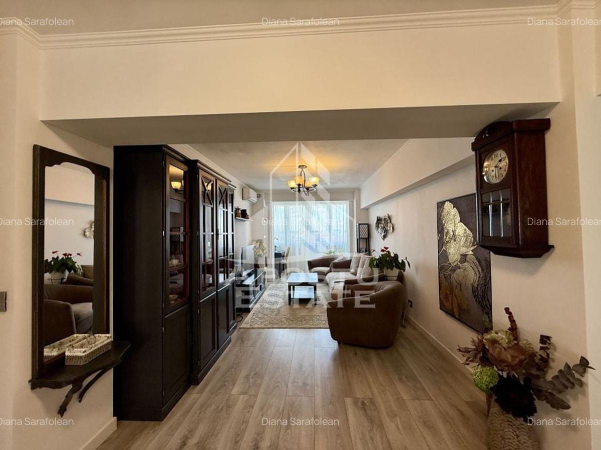 Apartament 3 camere, renovat, vedere panoramica, zona Simion Barnutiu - 2