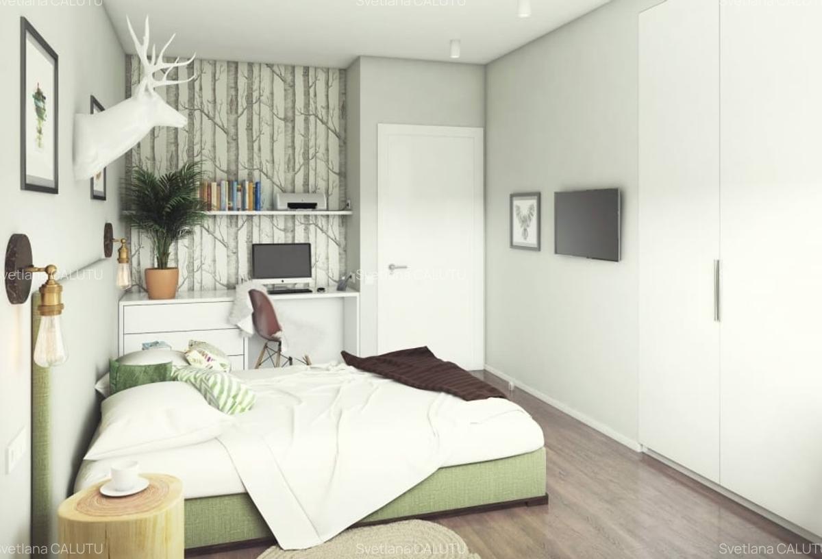 Apartament cu 3 camere semidecomandat în Moșilor - 18