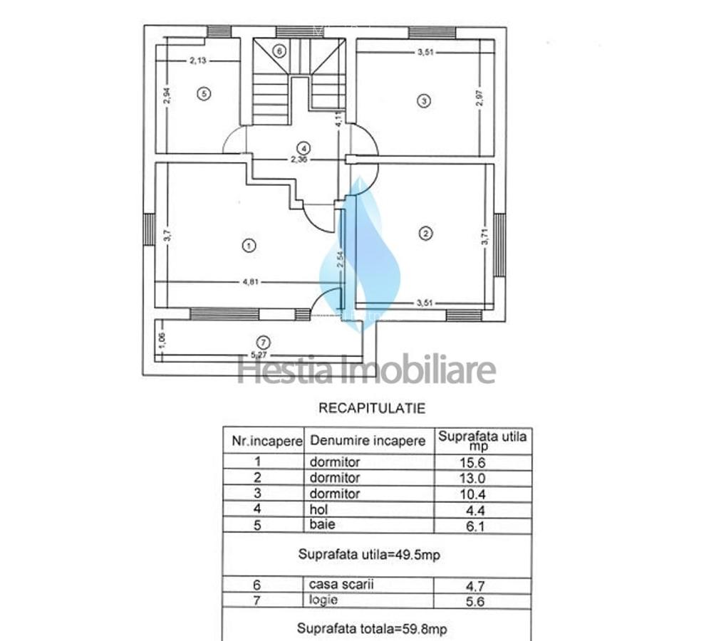 Vila individuala, eleganta, P+M, Bucium-Lidl(spate). - 9