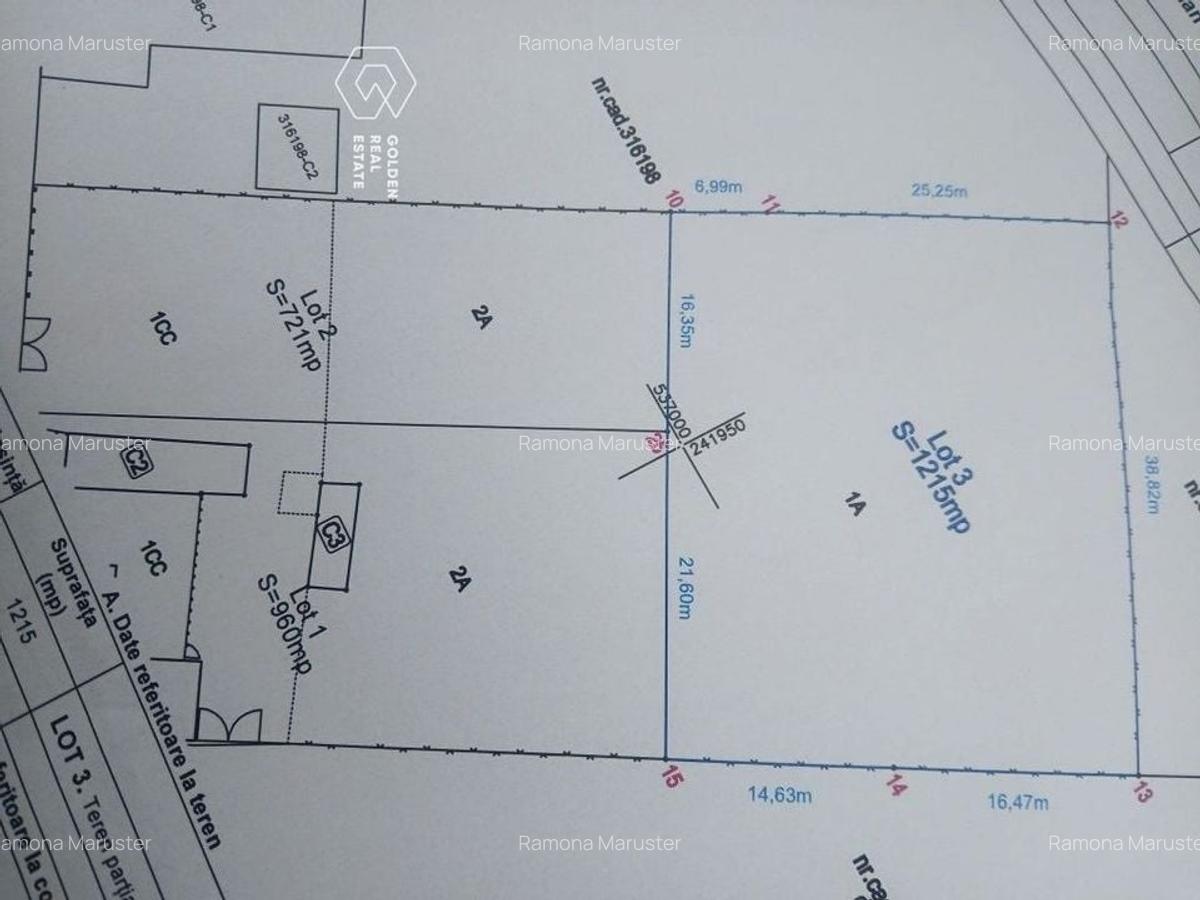 Teren intravilan, Galșa, comision 0% - 6