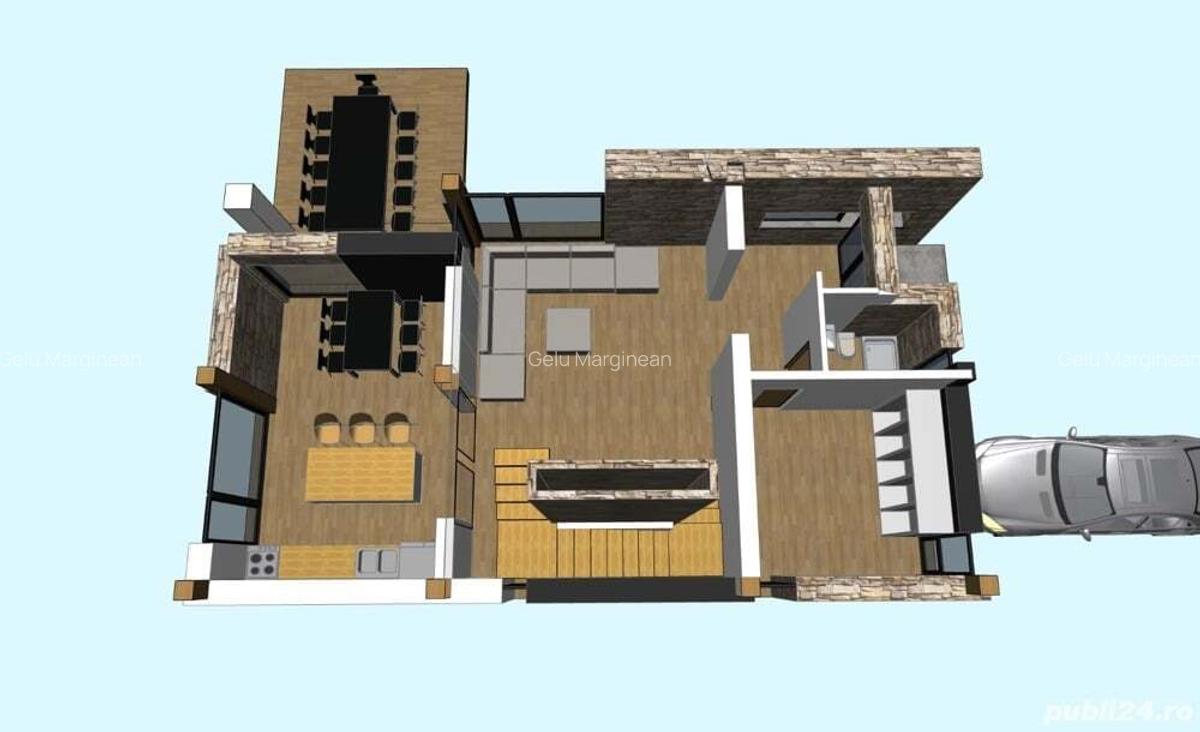 Pf vand casa individuala, lac Chinteni - 4