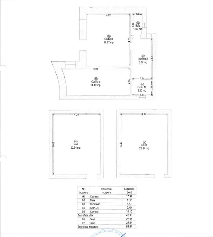 De vanzare apartament 2 camere Piata Unirii- 546 - 10