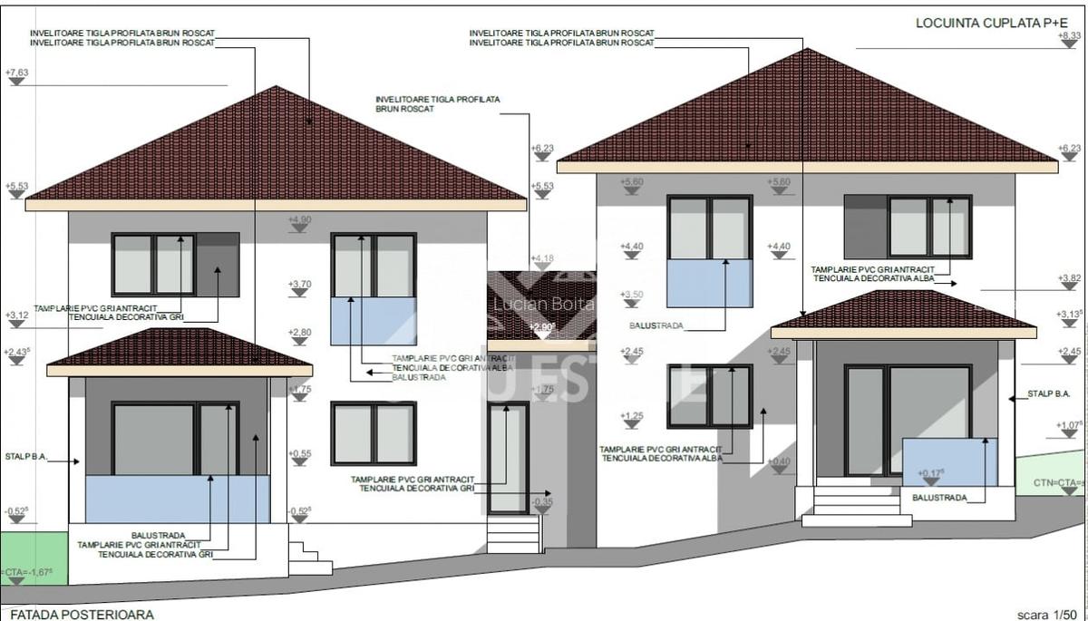 Duplex spatios cu priveliste superba spre cetate, Cisnadie - 8