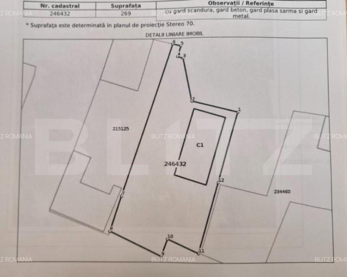 Teren intravilan, 267 mp, str. Alexandru cel Bun - 7