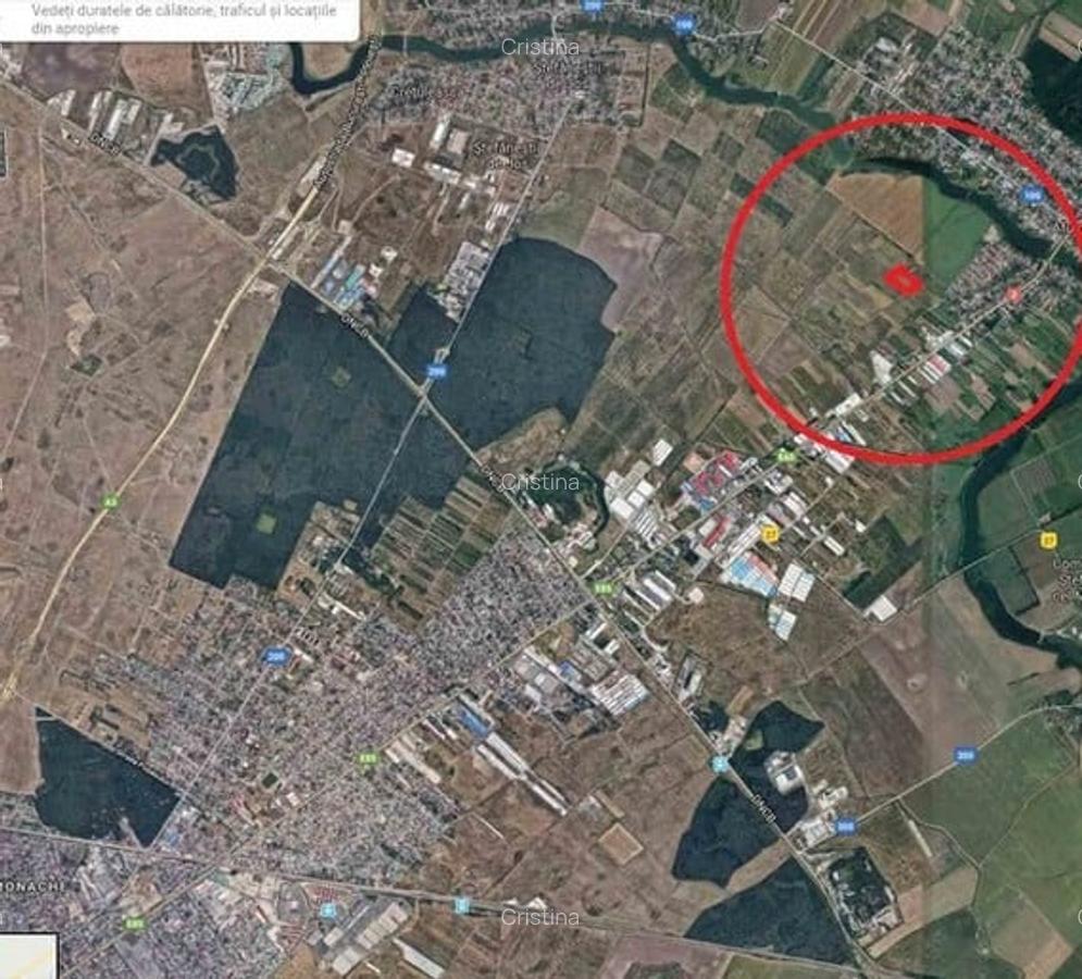 Vanzare/ schimb teren Afumati la nod centura (Autostrada A0) comercial - 4
