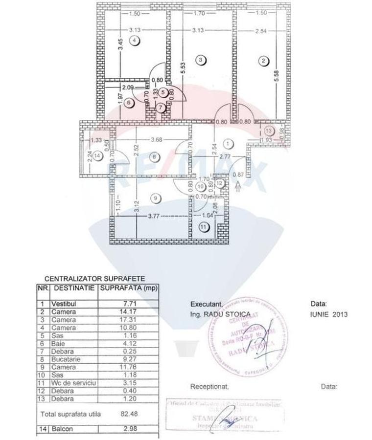 4 camere de vanzare TEIUL DOAMNEI zona verde-linistita, bloc anvelopat - 29