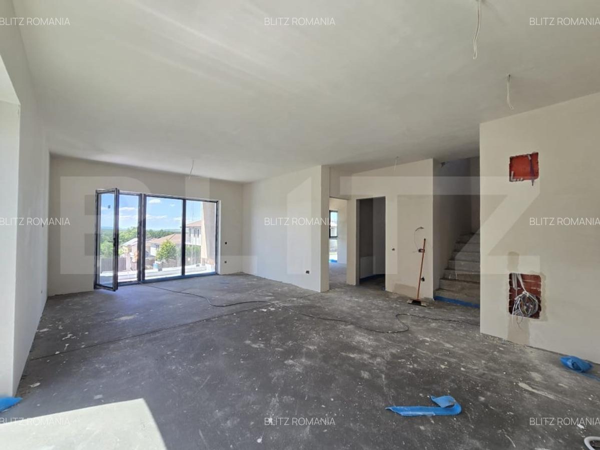 Duplex luminos la stadiul de semifinisat in Faget cu priveliste panoramica - 8
