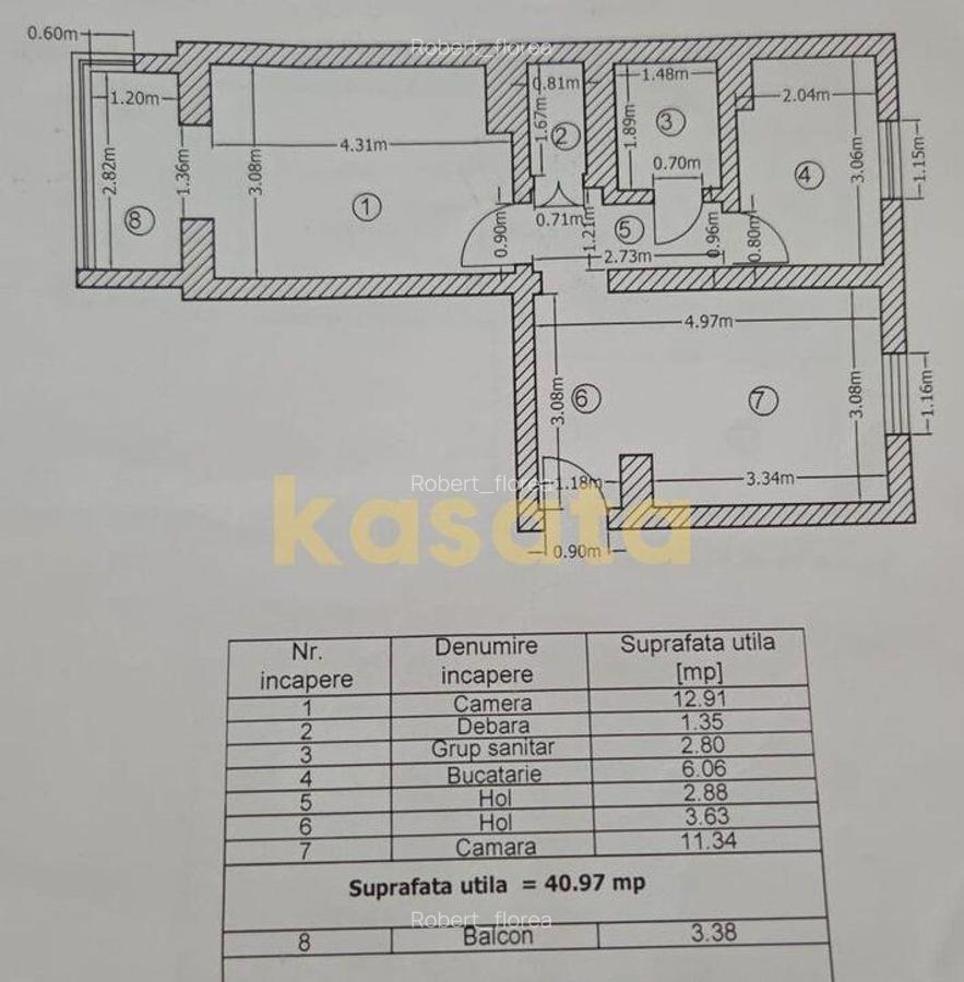 2 Camere | Floreasca | AC | Centrala proprie - 22