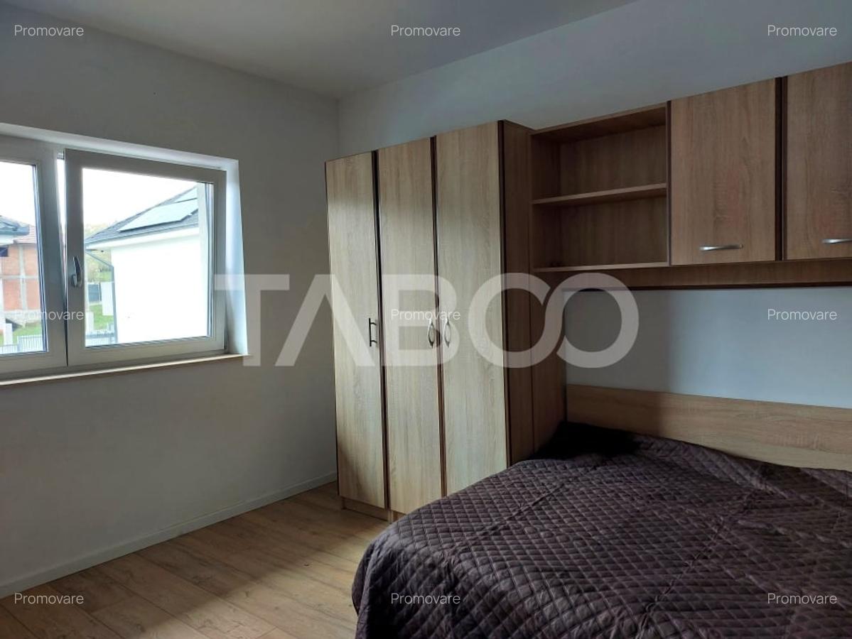 Casa individuala 4 camere P+1E 118 mp 322 mp parcela teren Cisnadie - 8