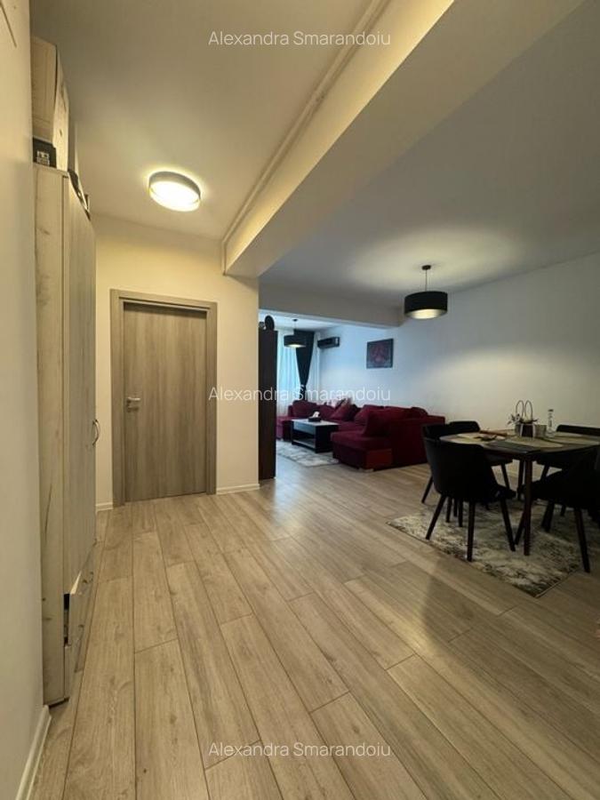 Apartament cu 2 camere semidecomandat, mobilat în Băneasa - 7