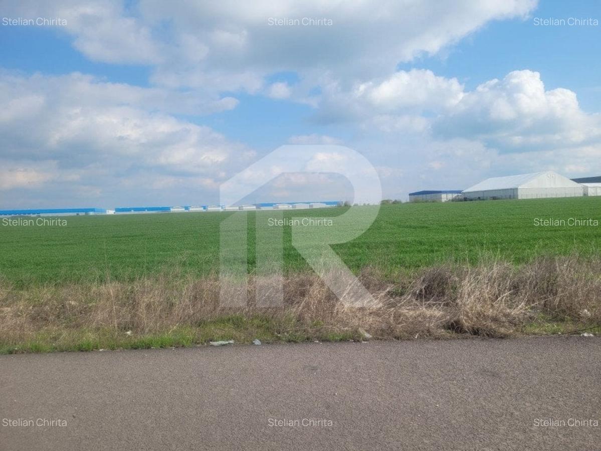 Teren 33.637 mp cu deschidere 88 m la Centura, zona mixta – Popesti-Leordeni - 1