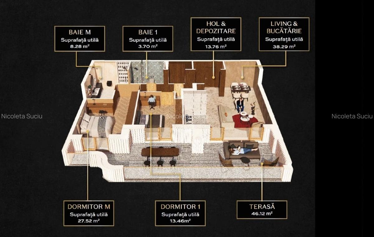 ERA - Bloc Nou cu Piscina - Apartamente Foarte Mari - 8