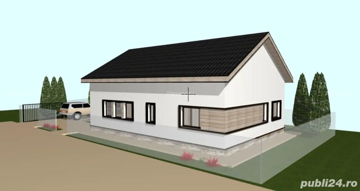 Vand casa parter la cheie Bradu proiect 2025-2026 - 1