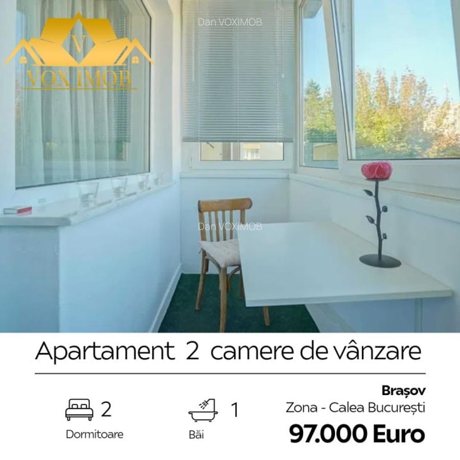 Apartament 2 camere de vanzare zona   Astra -  Calea Bucuresti - 3