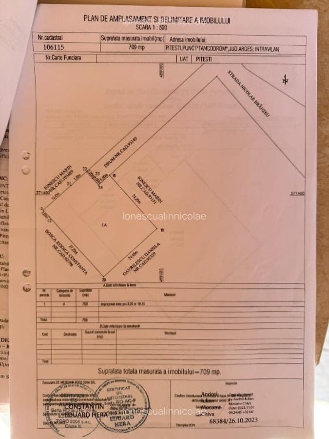Teren 709mp in Pitesti, Tancodrom strada Nicolae Branzeu - 3