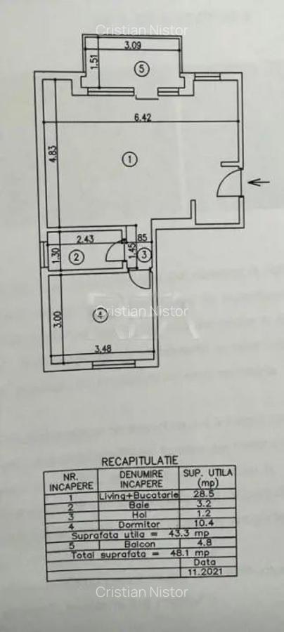 2 camere-OPEN-SPACE-Academia Militara - 7