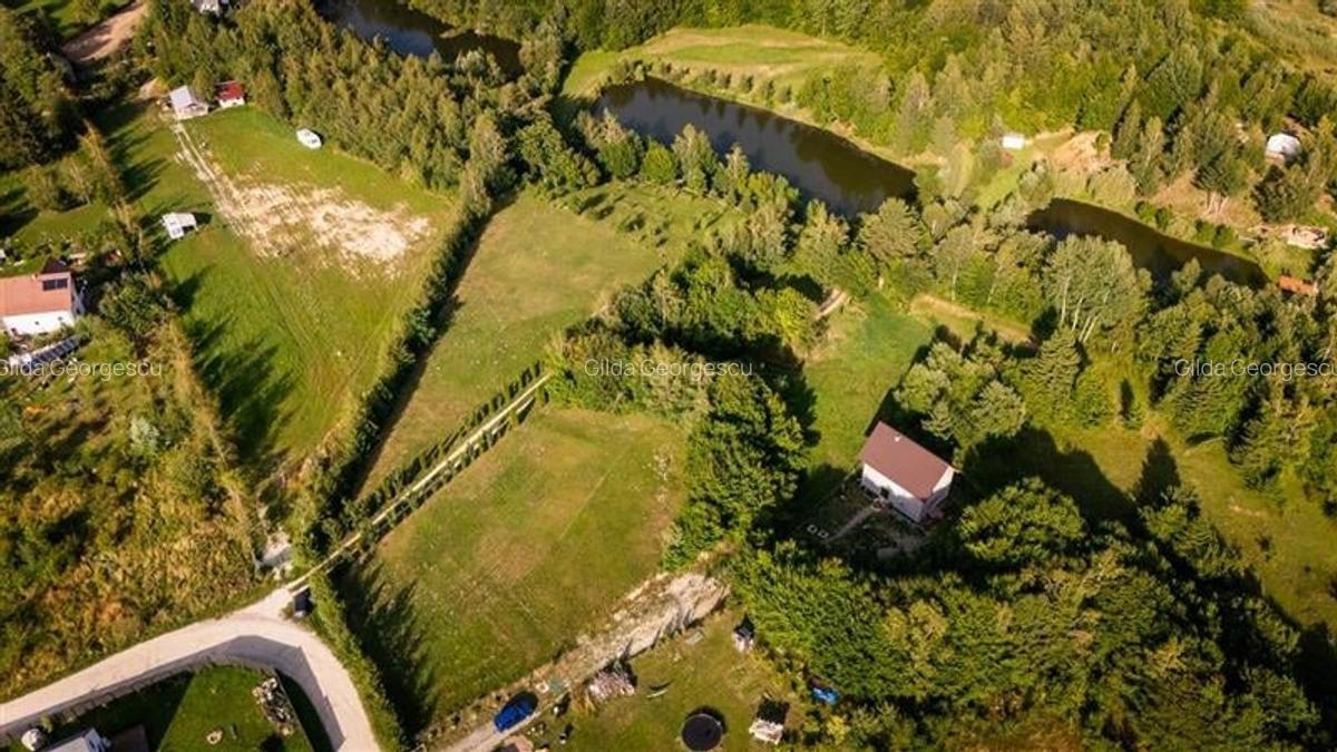 FILM! Oaza paradisiaca cu lac, vedere catre Bucegi, Glajerie/ Rasnov, pretabil C - 27